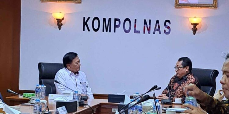 Ikut Wujudkan Pemilu Damai dan Bermartabat, SMSI Pusat Audensi dengan Kompolnas