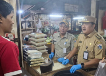 Enam Pasar Tradisional di Jaktim Dilakukan Pengawasan Pangan