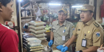 Enam Pasar Tradisional di Jaktim Dilakukan Pengawasan Pangan