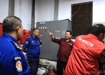 Gulkarmat DKI Periksa Sistem Proteksi Kebakaran Kantor Wali Kota Jakarta Timur
